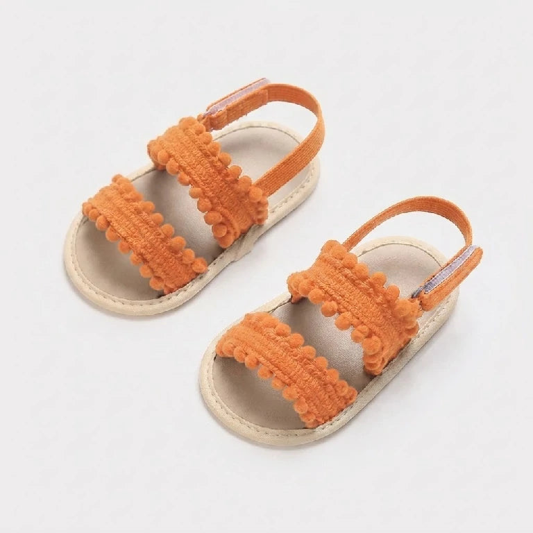 Ruffled Summer Sandals | Peakachu