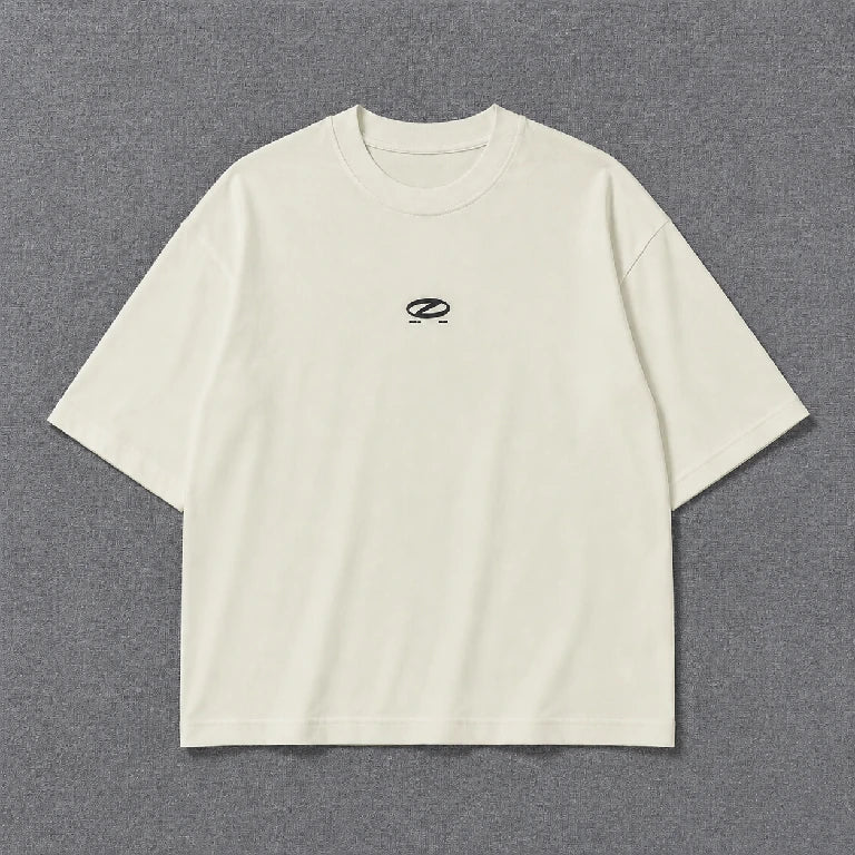 Oversized Graphic Solid Print T-Shirt | Peakachu