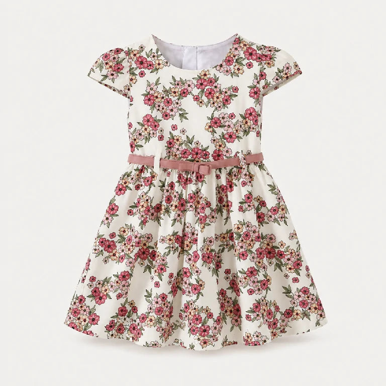 Half Sleeves Summer Frock | Peakachu