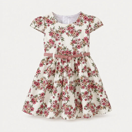 Half Sleeves Summer Frock | Peakachu