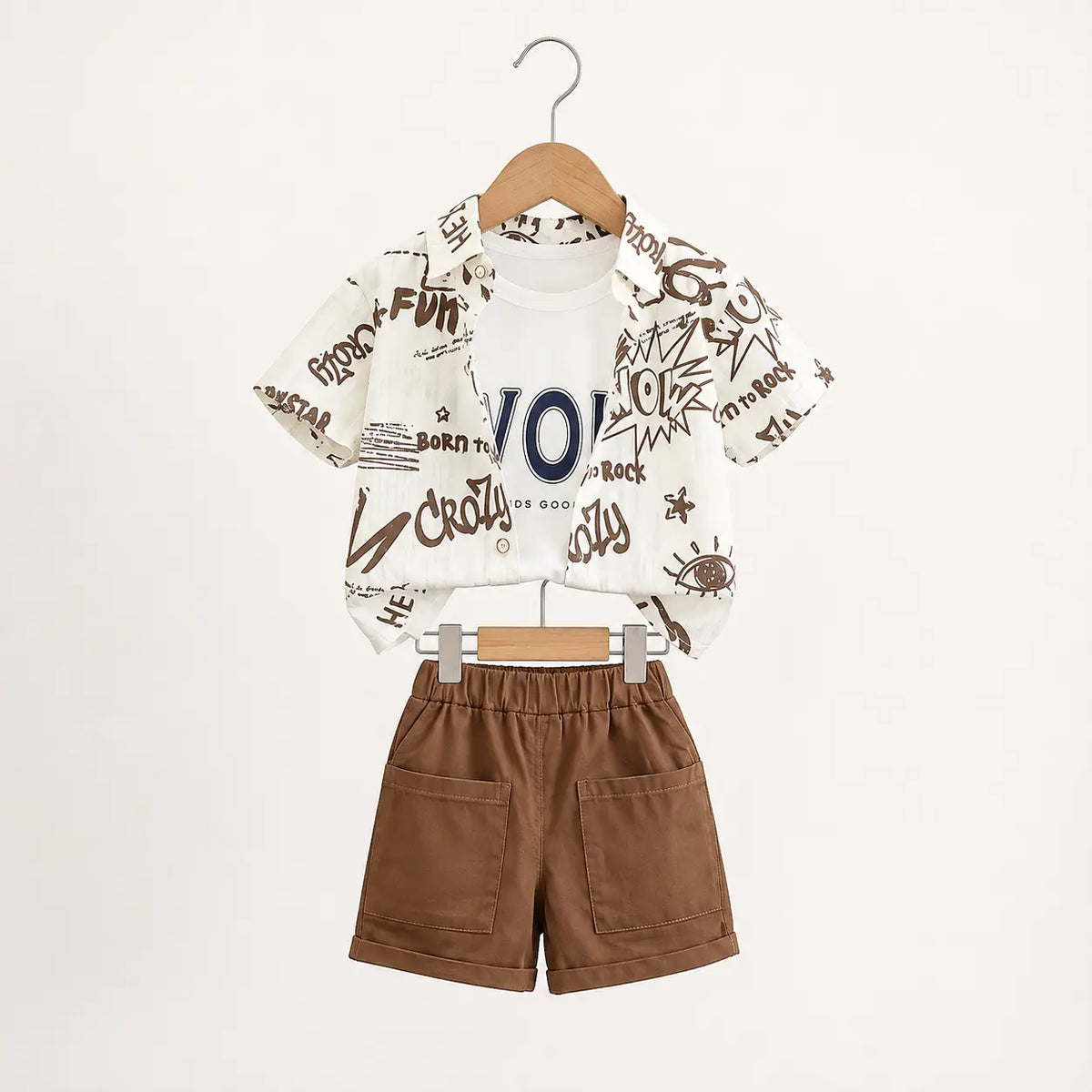 Graphic Shirt + T-Shirt + Shorts | Peakachu