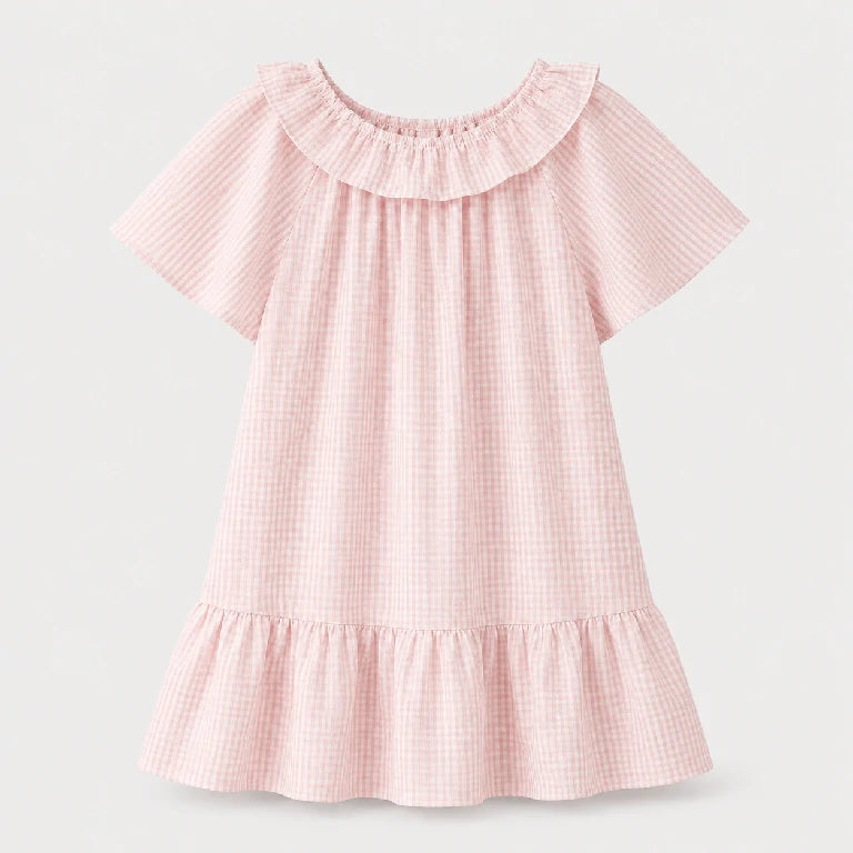 Ruffled Flounce Skirt Dress | Peakachu