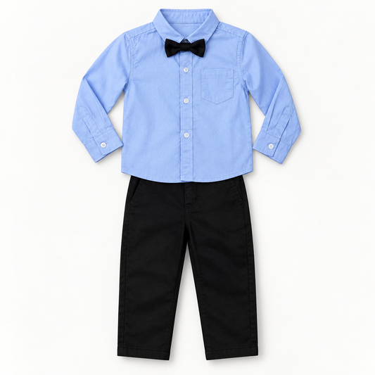 Button-Down Shirt + Trousers (with Suspenders) | Peakachu