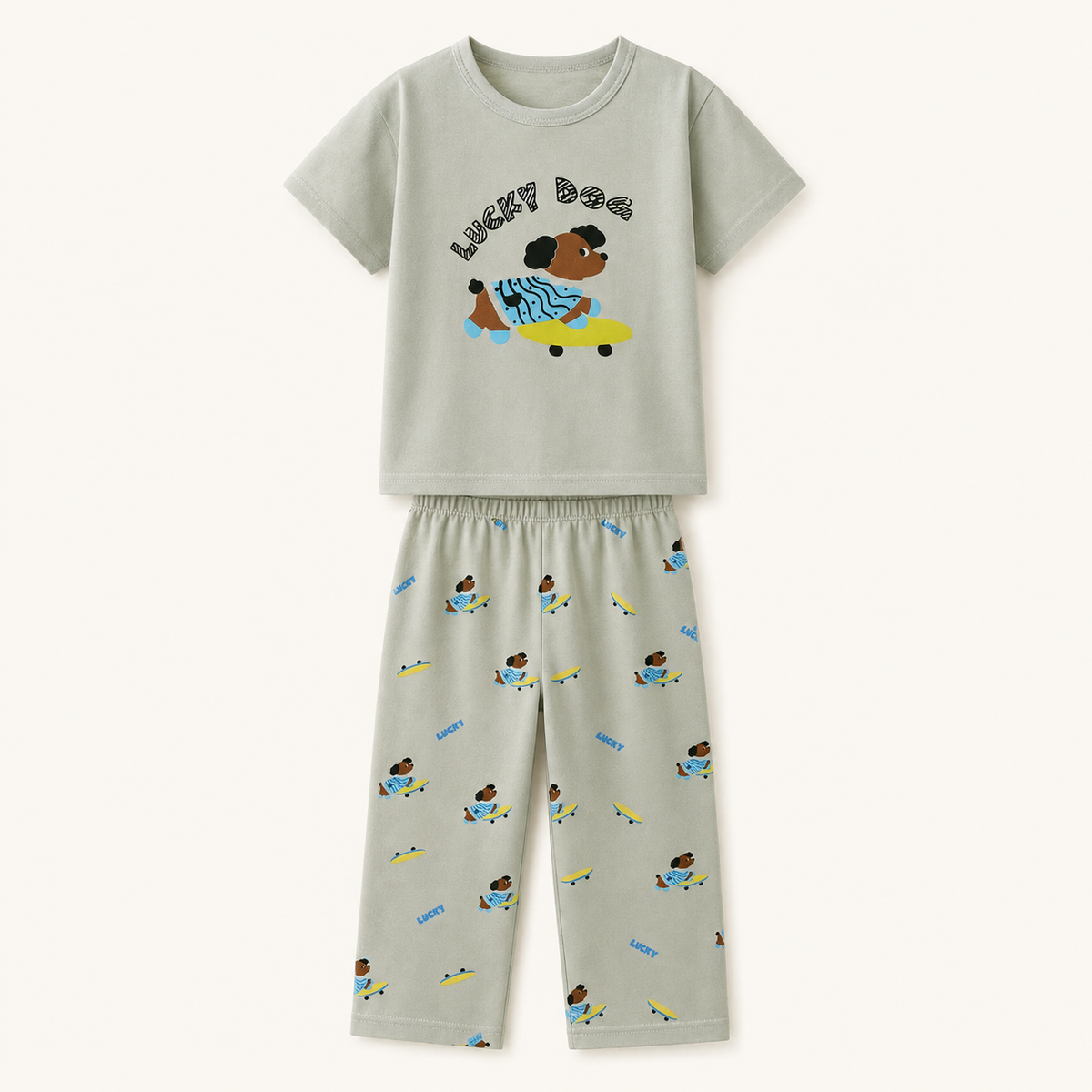 Graphic Pajama Set | Peakachu