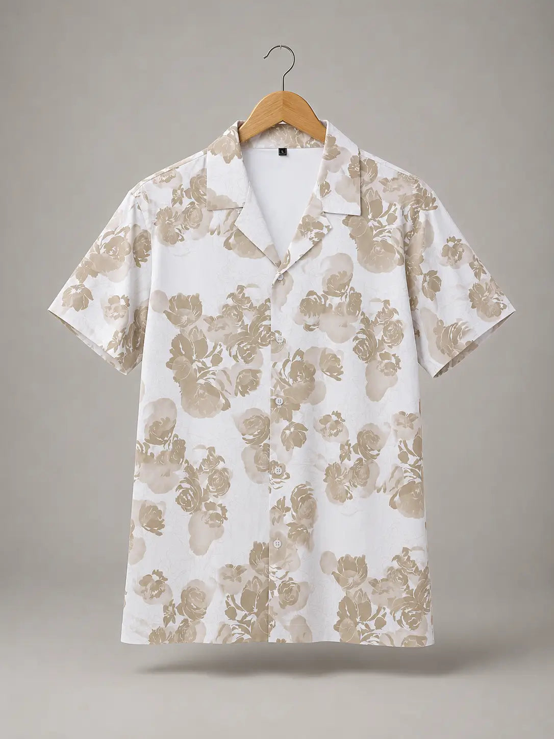 Printed Resort Collar Shirt | Peakachu