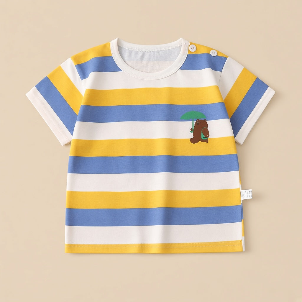 Color Striped T-Shirt | Peakachu