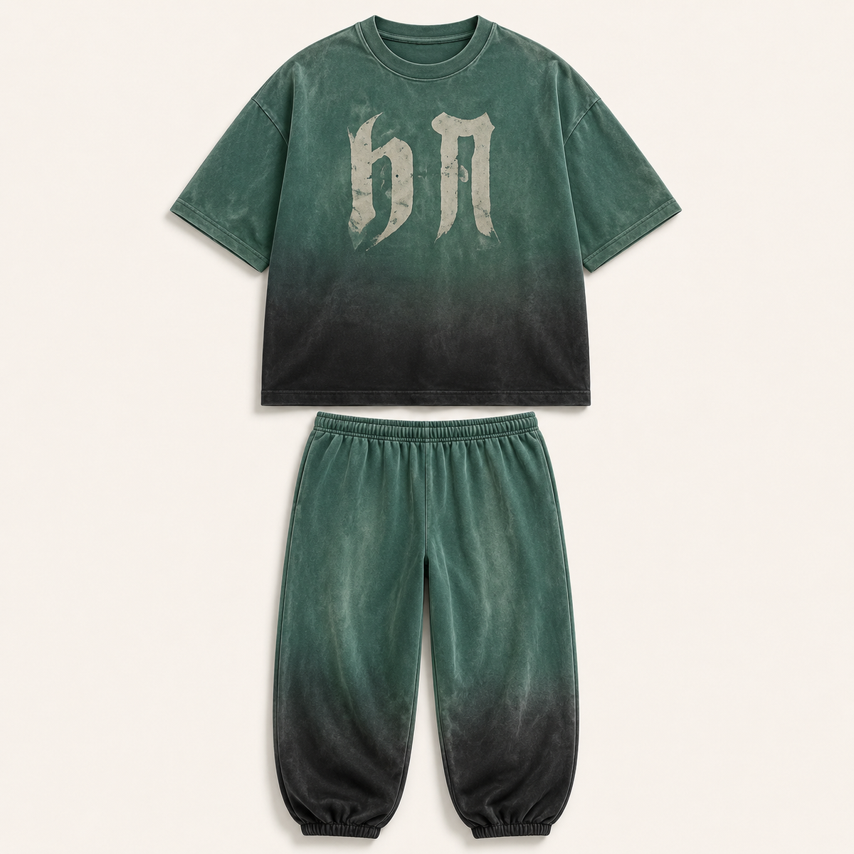 Graphic Streetwear Top + Bottoms | Peakachu