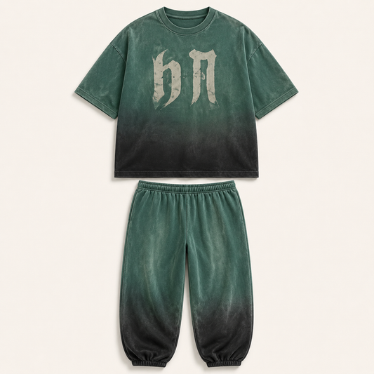 Graphic Streetwear Top + Bottoms | Peakachu
