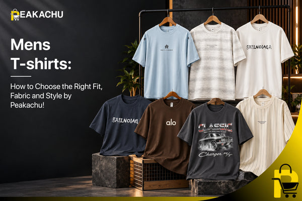 Men’s T-Shirts: How to Choose the Right Fit, Fabric and Style by Peakachu