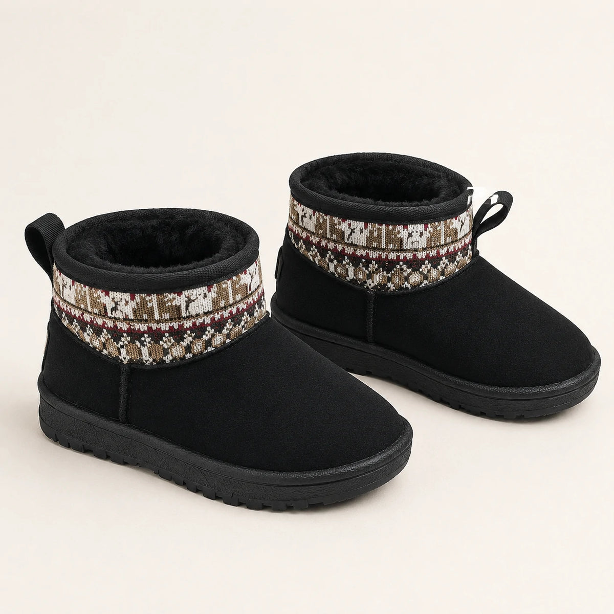 Plush Fleece Winter Boots | Peakachu