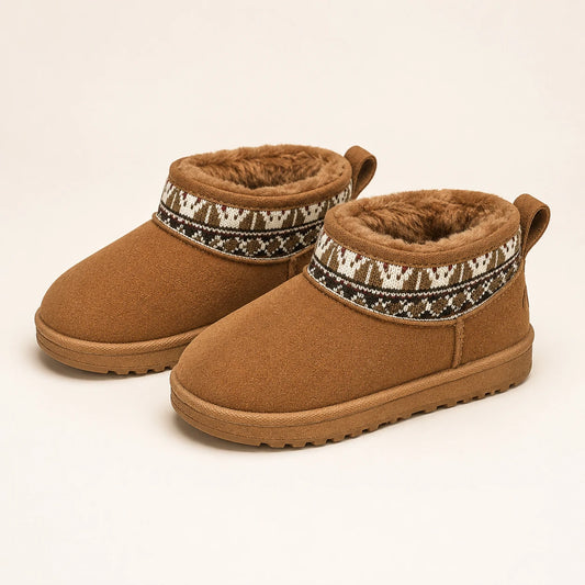 Plush Fleece Winter Boots | Peakachu