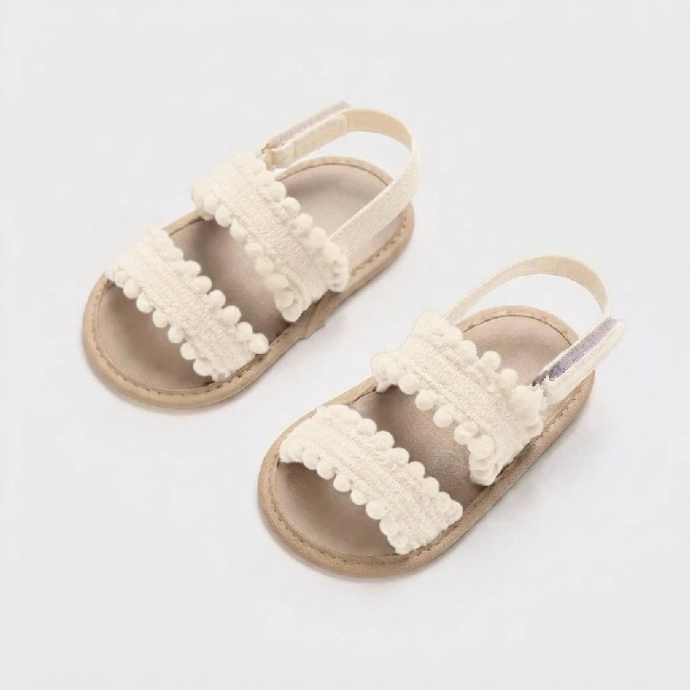 Ruffled Summer Sandals | Peakachu
