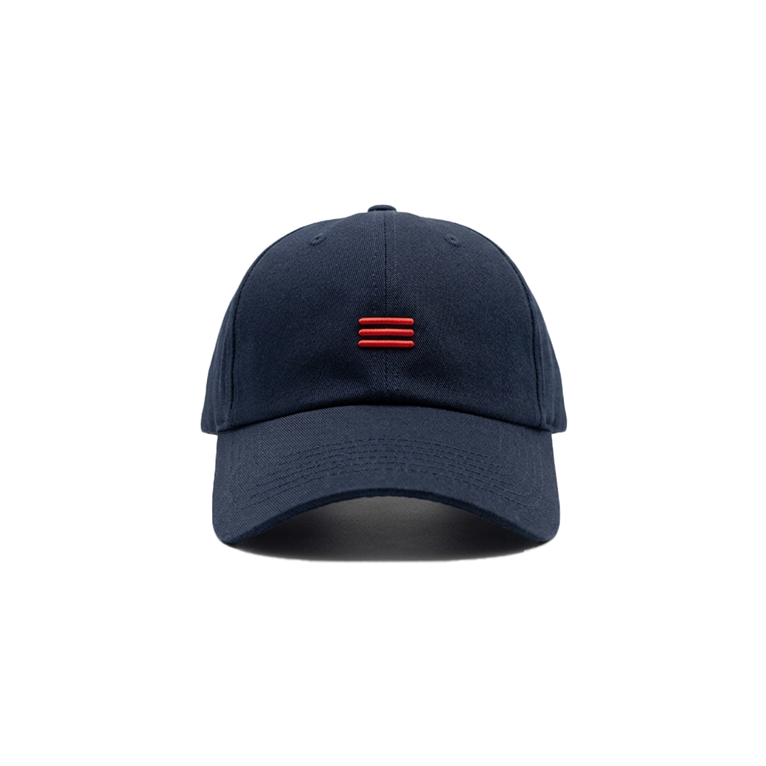 Baseball Cap - Red Triple Line | Peakachu