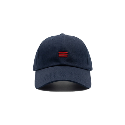 Baseball Cap - Red Triple Line | Peakachu