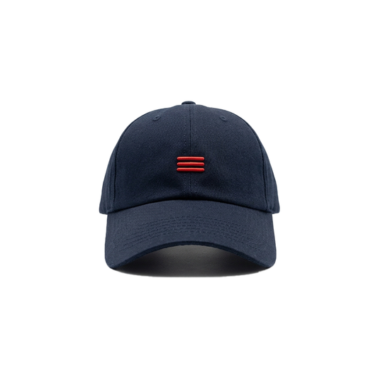 Baseball Cap - Red Triple Line | Peakachu