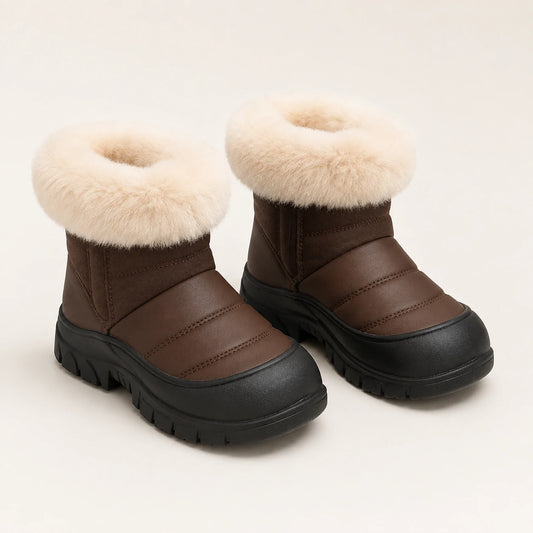 Faux Fur Winter Boots | Peakachu