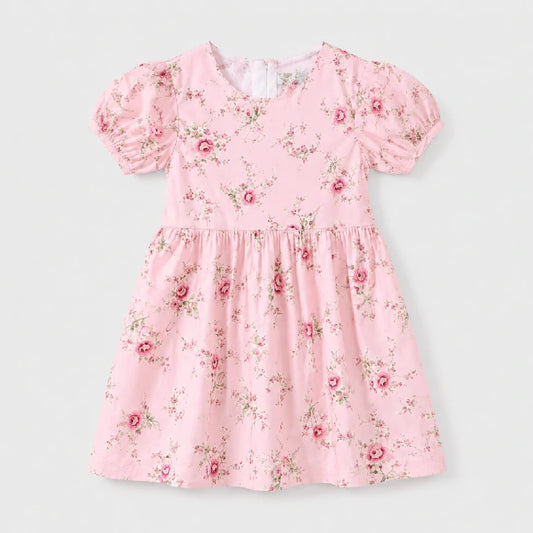Line Skirt Summer Cotton Frock | Peakachu