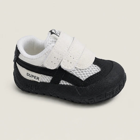 B/W Toddler Super Sneakers | Peakachu