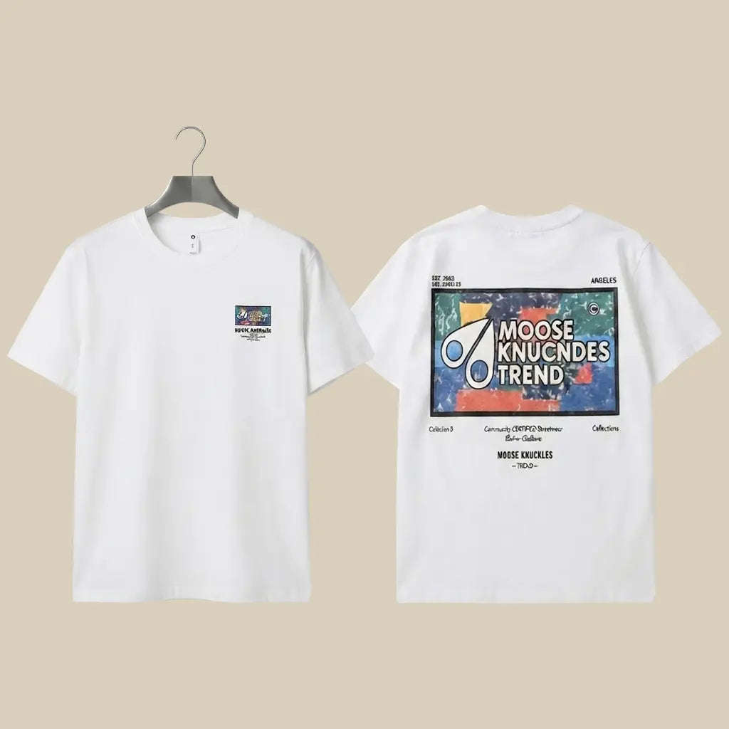 Orsized Gravephic Retro Poster T-Shirt | Peakachu