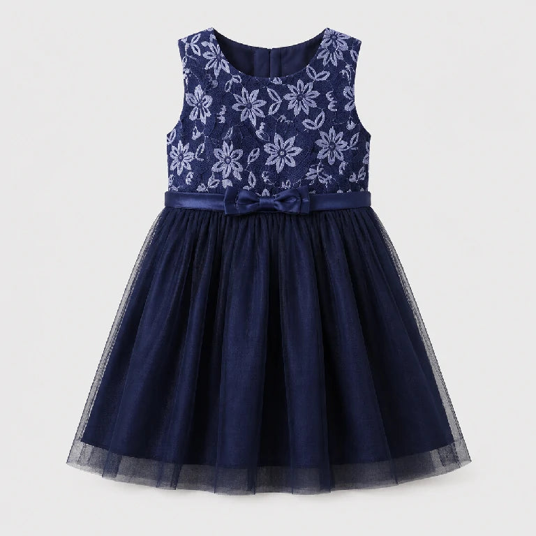 Fancy Net Dress Sleeveless | Peakachu