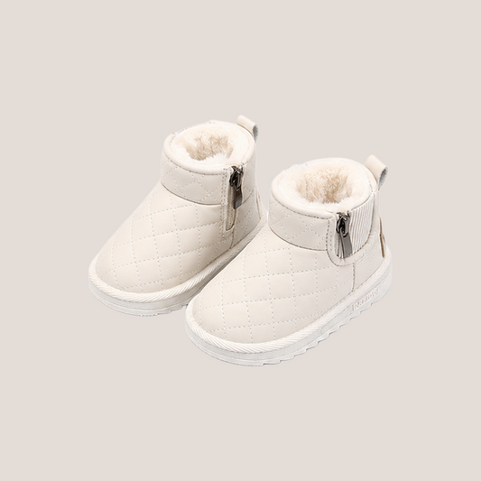Fleece Zip Up Boots | Peakachu