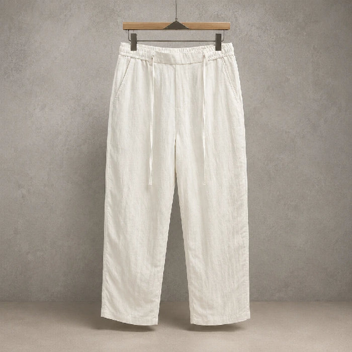 White Linen Trousers | Peakachu