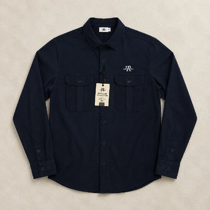 Utility Shirt Double Flap Pockets | Peakachu