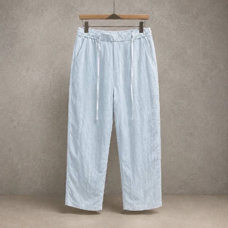 White Linen Trousers | Peakachu