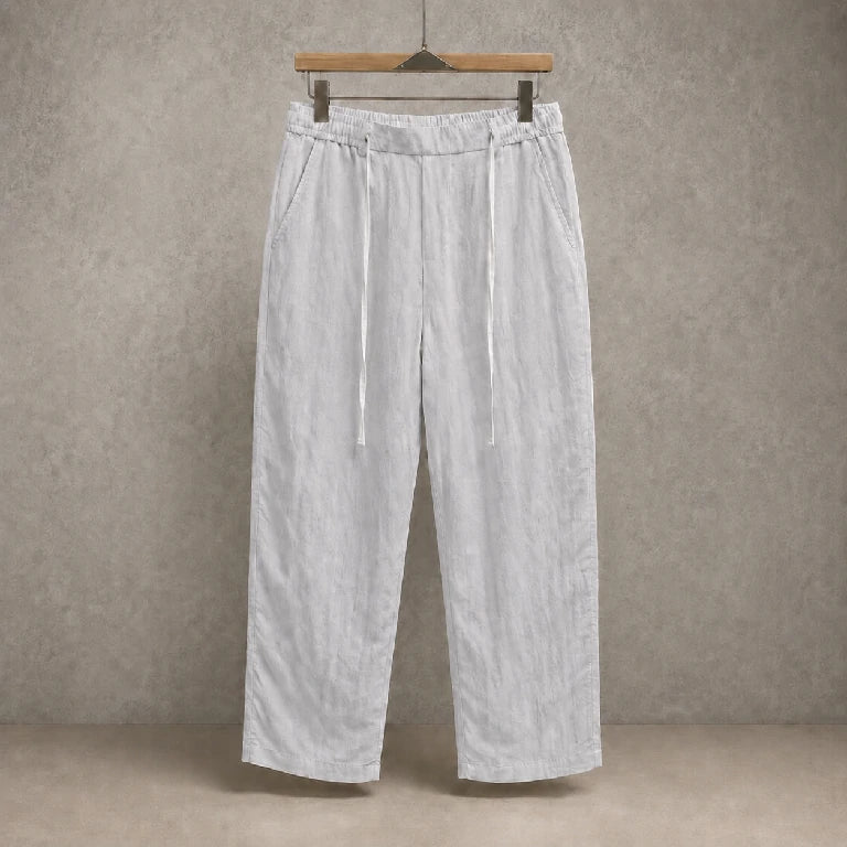 White Linen Trousers | Peakachu
