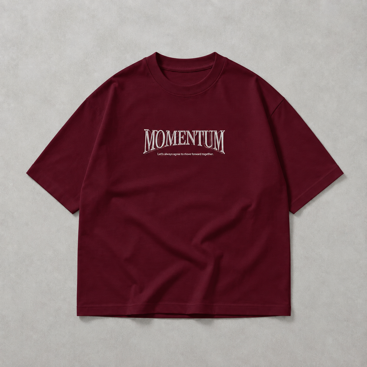 Oversized Graphic Momentum T-Shirt | Peakachu
