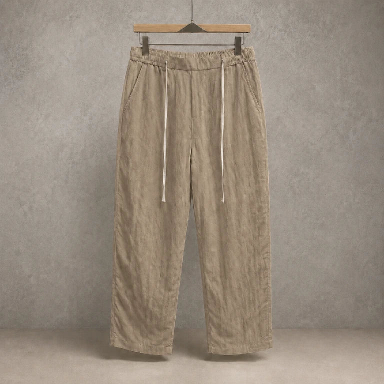 White Linen Trousers | Peakachu