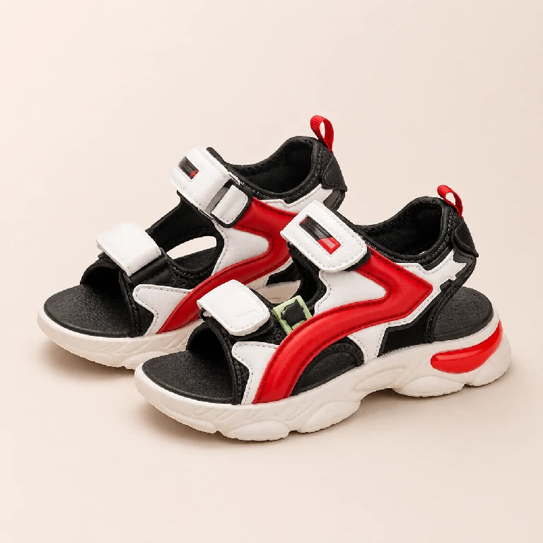 Open Toe Colorful Sandals | Peakachu