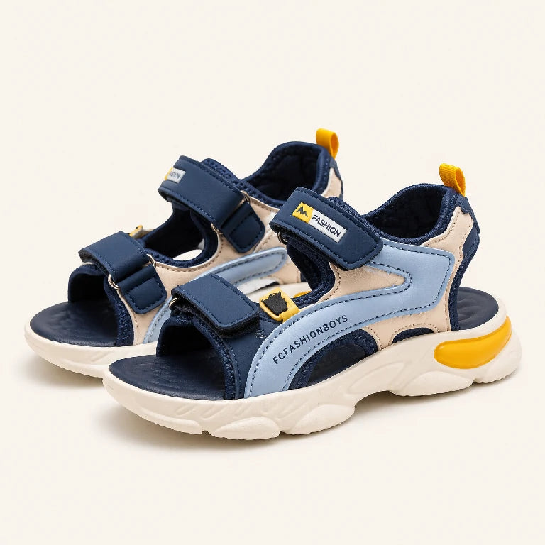 Open Toe Colorful Sandals | Peakachu