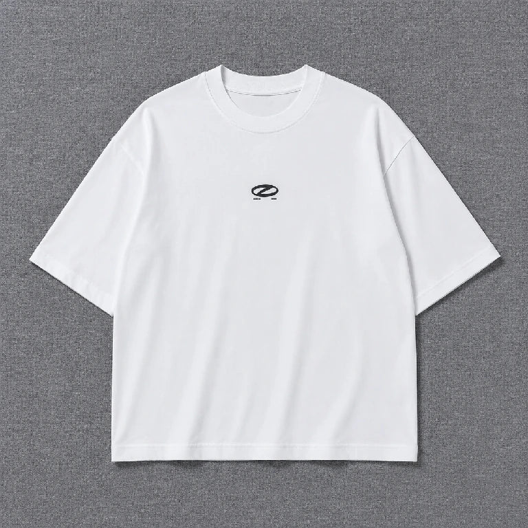 Oversized Graphic Solid Print T-Shirt | Peakachu