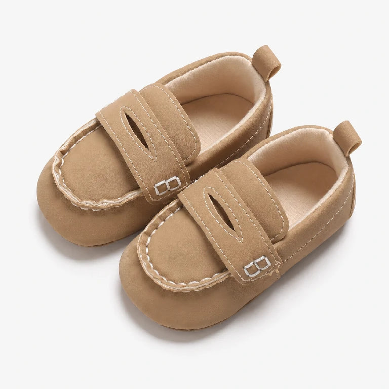 Taupe Infant Penny Loafer | Peakachu
