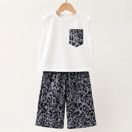 Graphic Cheetah Printed Co-Ord Set | Peakachu