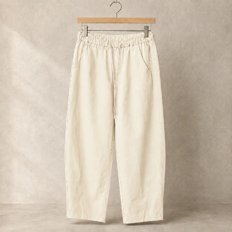 Barrel Fit Trousers | Peakachu
