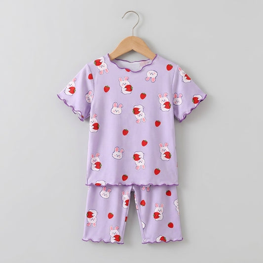 Kitten Printed Pajama Set | Peakachu
