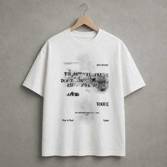 Oversized Graphic Vintage Poster T-Shirt | Peakachu