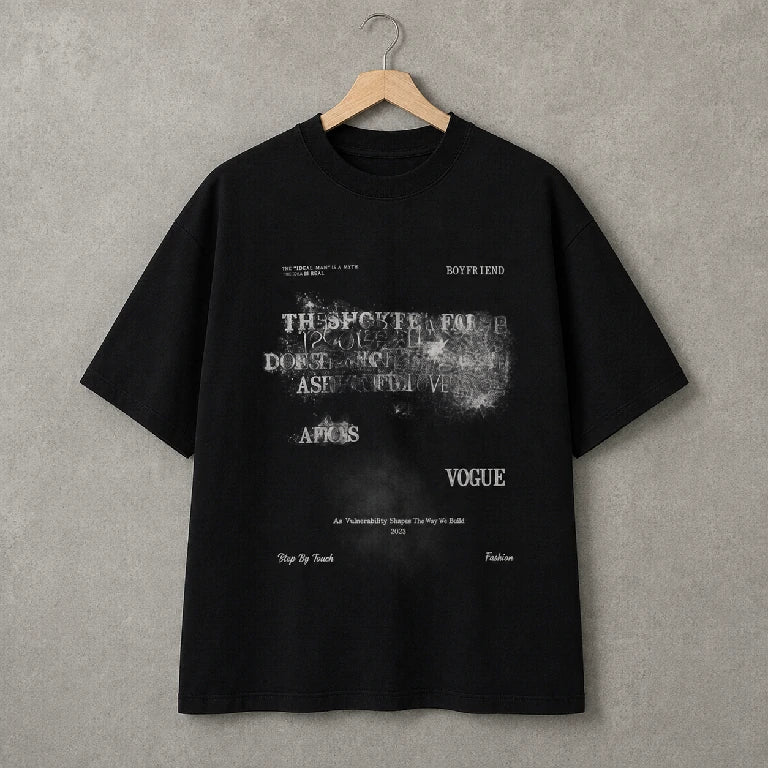 Oversized Graphic Vintage Poster T-Shirt | Peakachu