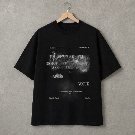 Oversized Graphic Vintage Poster T-Shirt | Peakachu