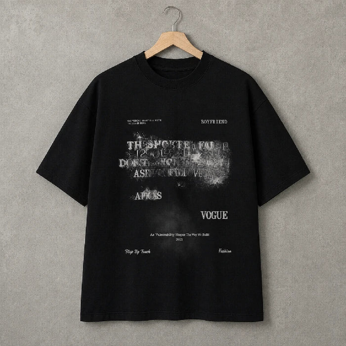 Oversized Graphic Vintage Poster T-Shirt | Peakachu