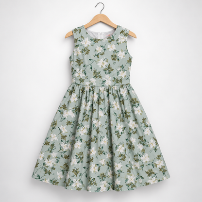Star Printed Girls Frock | Peakachu
