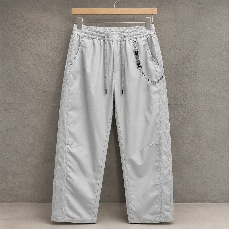 Casual Drawstring Cargo Trousers | Peakachu