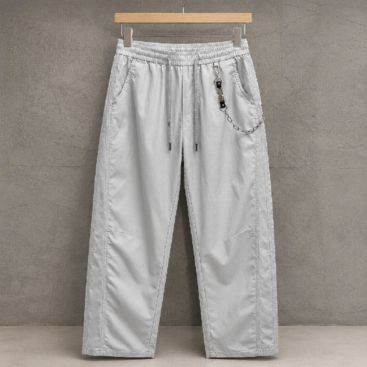 Casual Drawstring Cargo Trousers | Peakachu