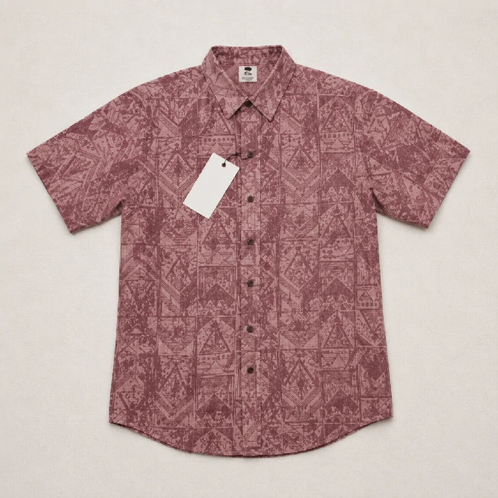Men Print Cotton Shirt | Peakachu