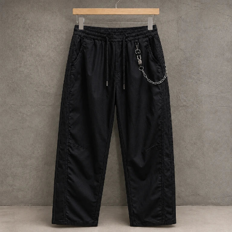 Casual Drawstring Cargo Trousers | Peakachu