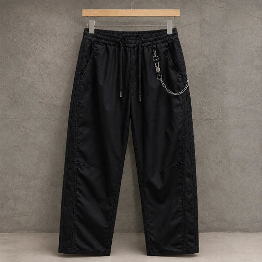 Casual Drawstring Cargo Trousers | Peakachu