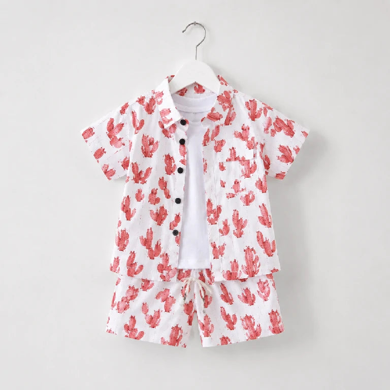 Cactus Shirt + T-Shirt + Shorts | Peakachu