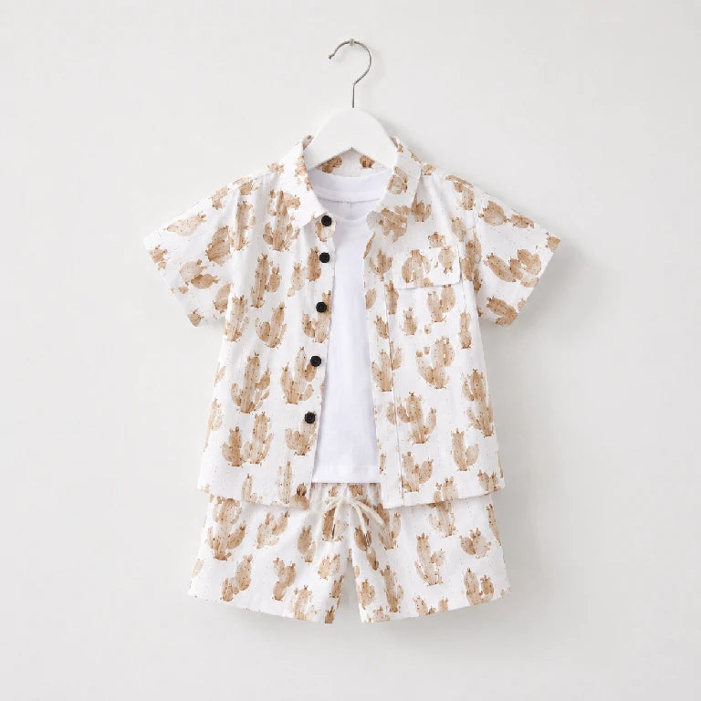 Cactus Shirt + T-Shirt + Shorts | Peakachu